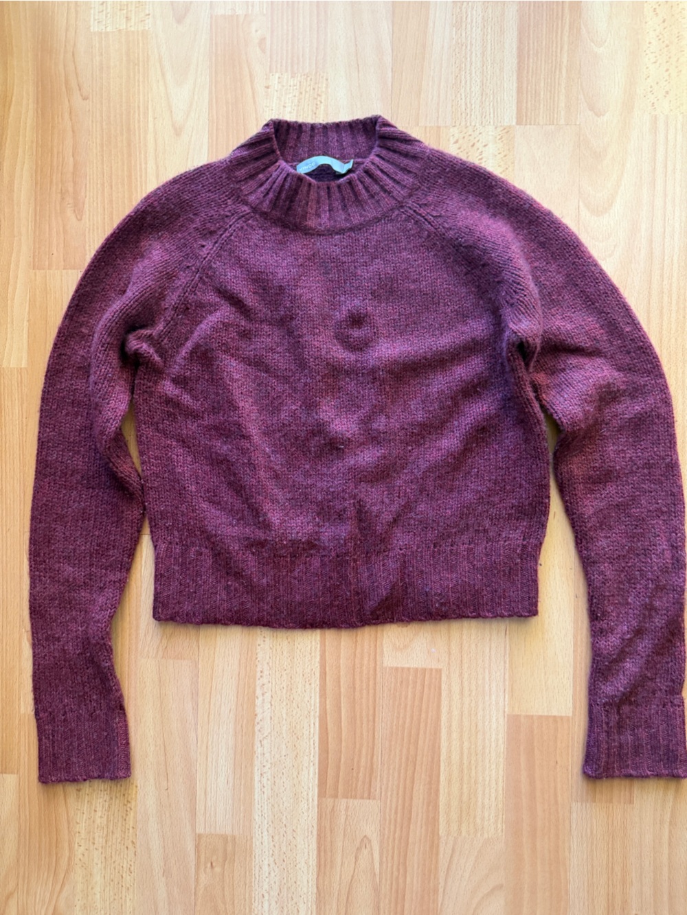 Vince Plum Cowl Neck Sweater